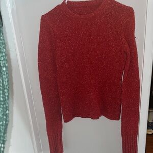 Women's Red Sweater